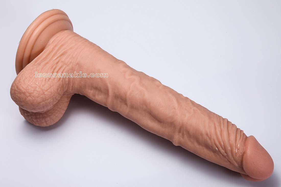 D04 Nude Color Dildo Small penis tip long and slim